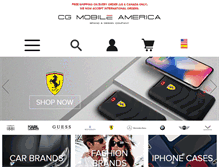 Tablet Screenshot of cg-mobile.com